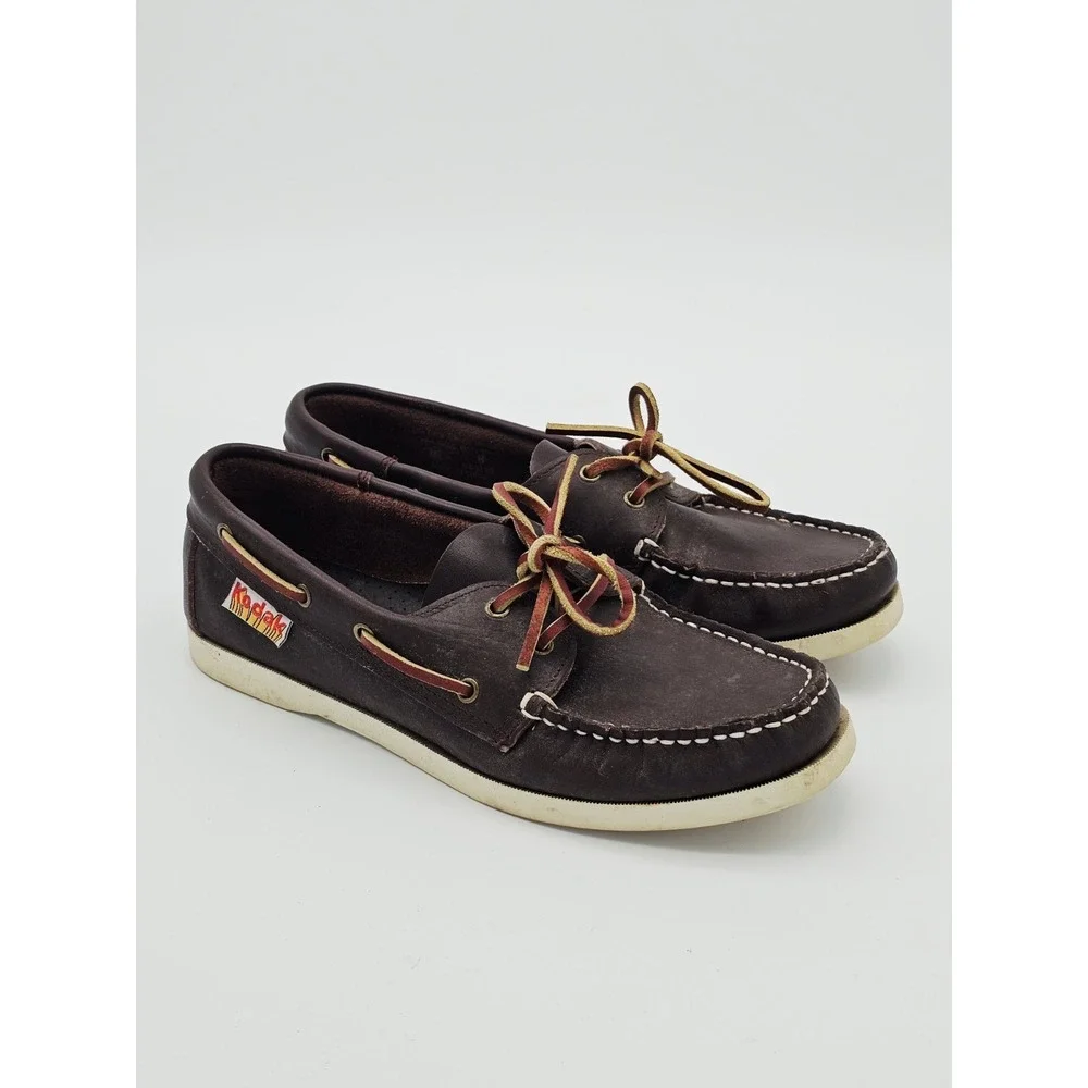 Vintage Kodak Boat Shoes - Men's, Size 8M